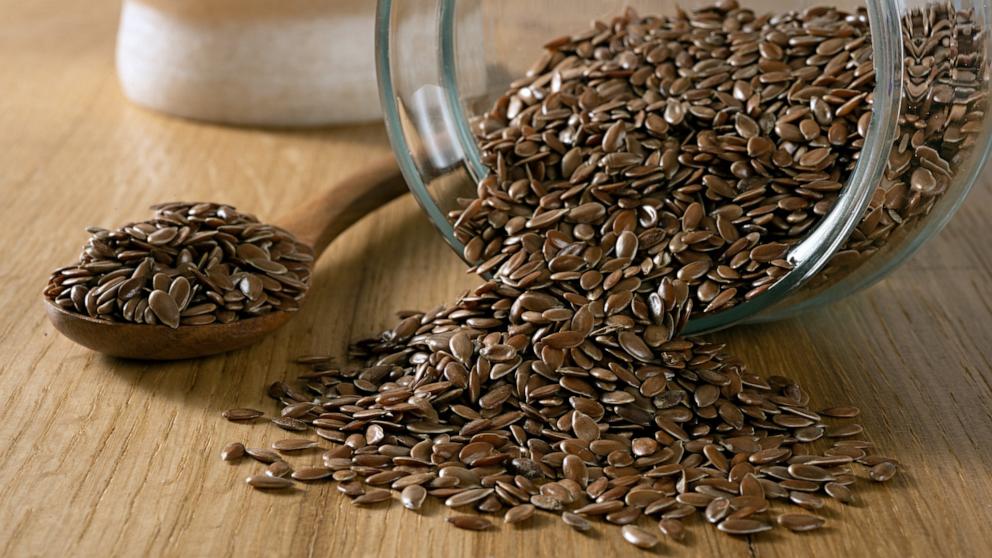 flax seeds stock gty jef