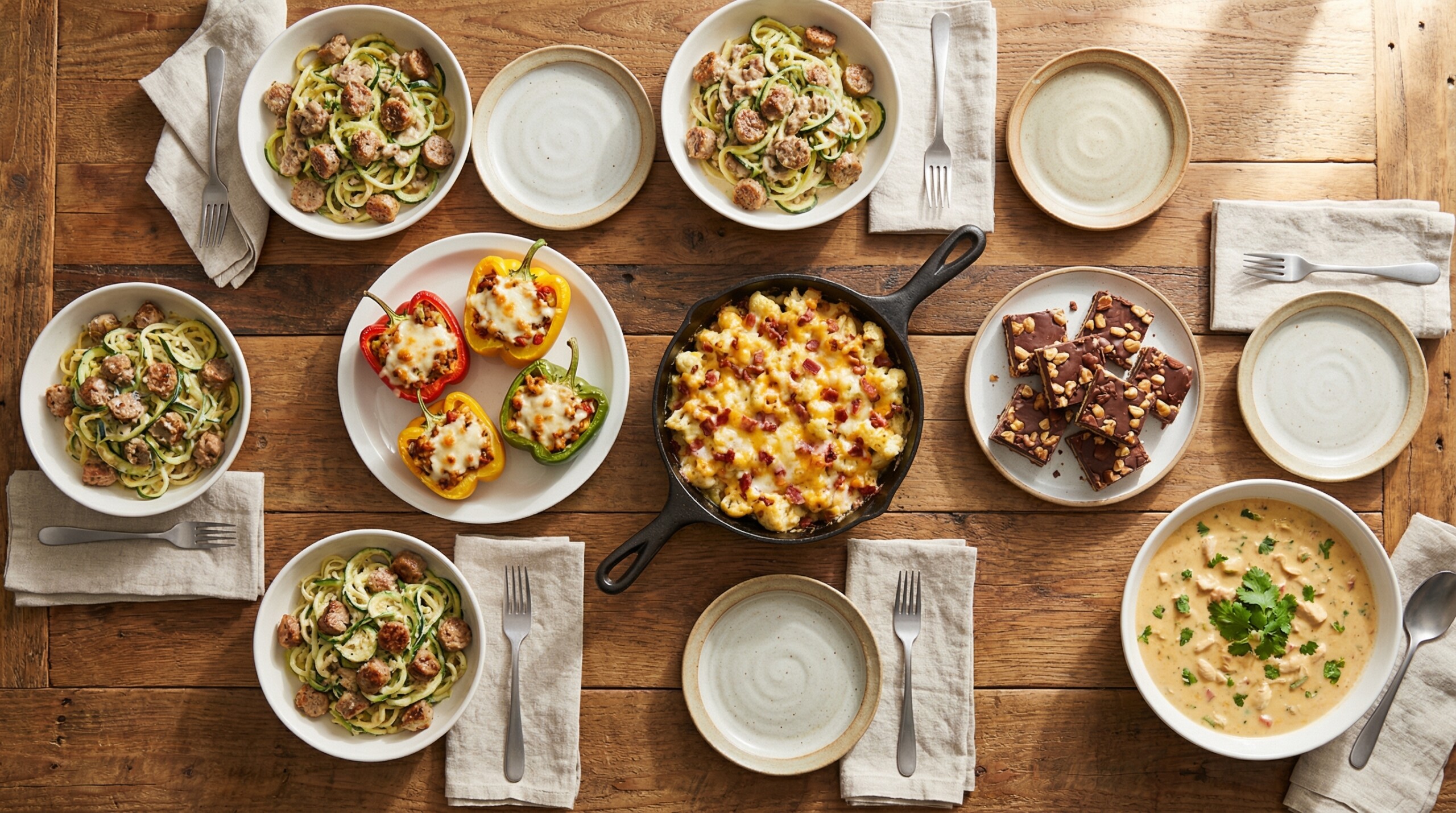 best keto recipes assorted dishes scaled