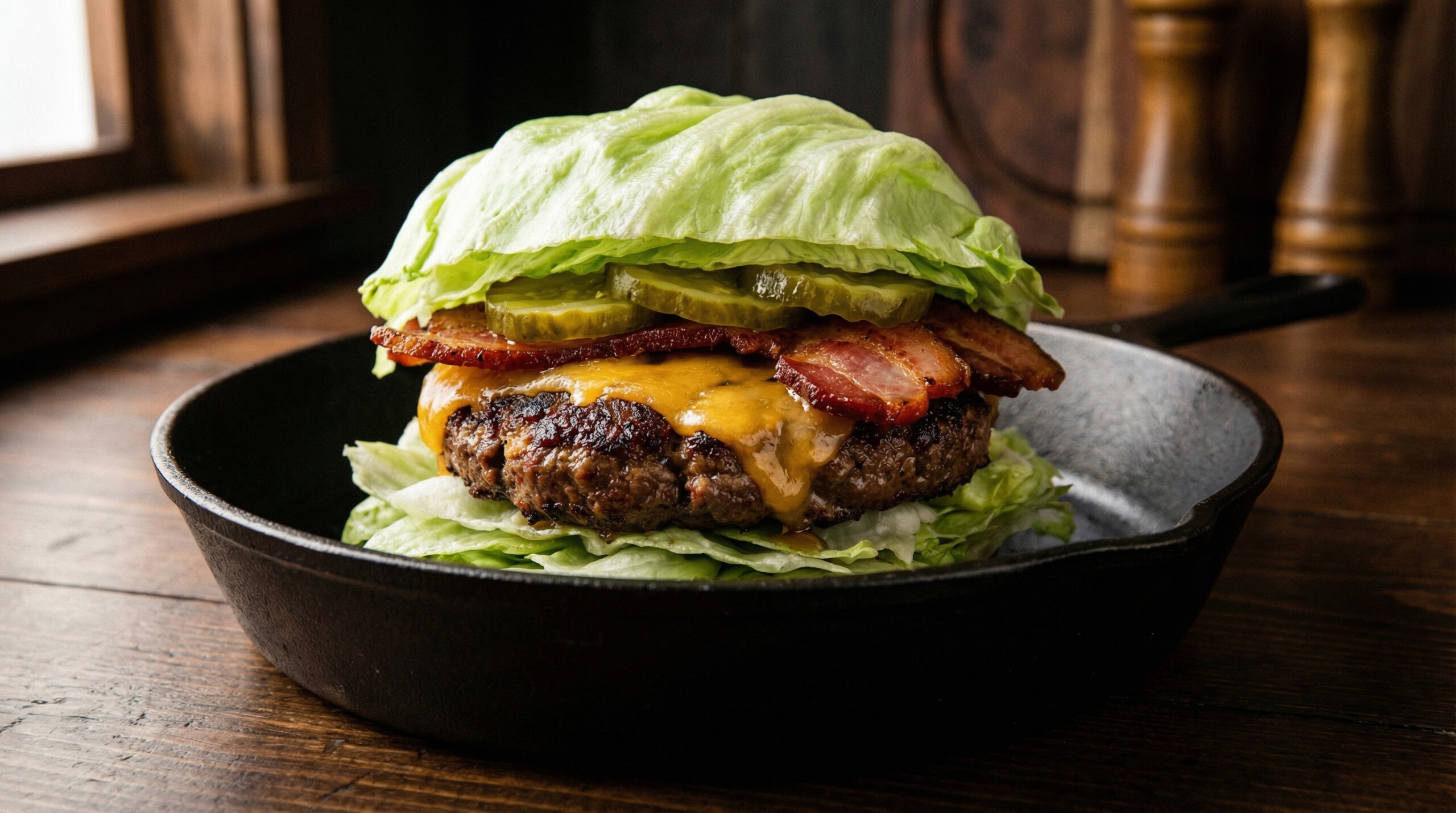 No Bread Burgers Seven Cast Iron Keto Burger Recipes That Beat Fast Food Options scaled