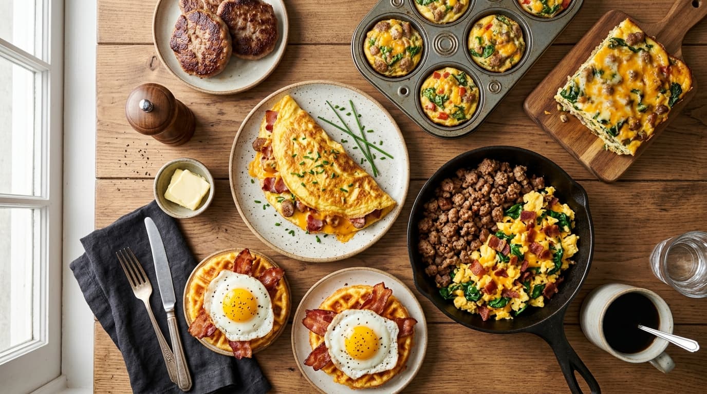 high protein keto breakfast spread