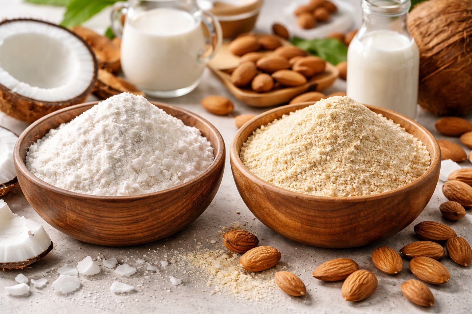 Coconut Flour vs Almond Flour