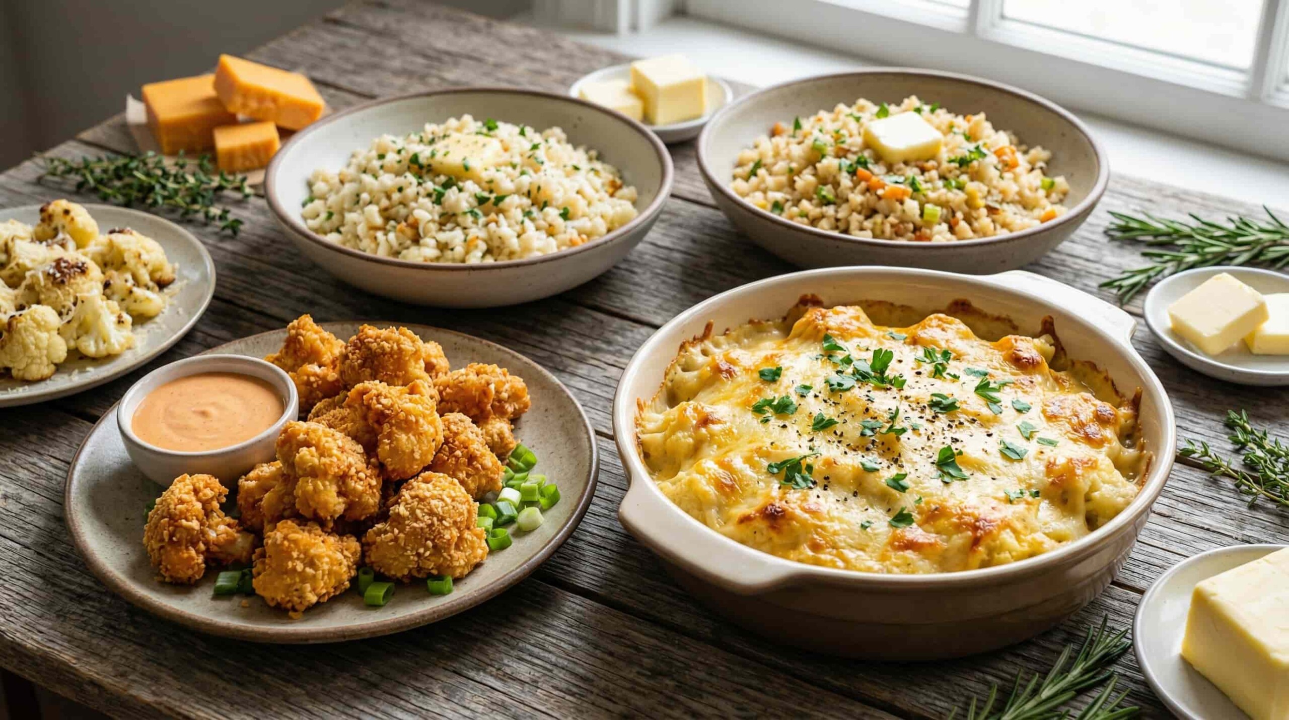 Keto Cauliflower Recipes scaled