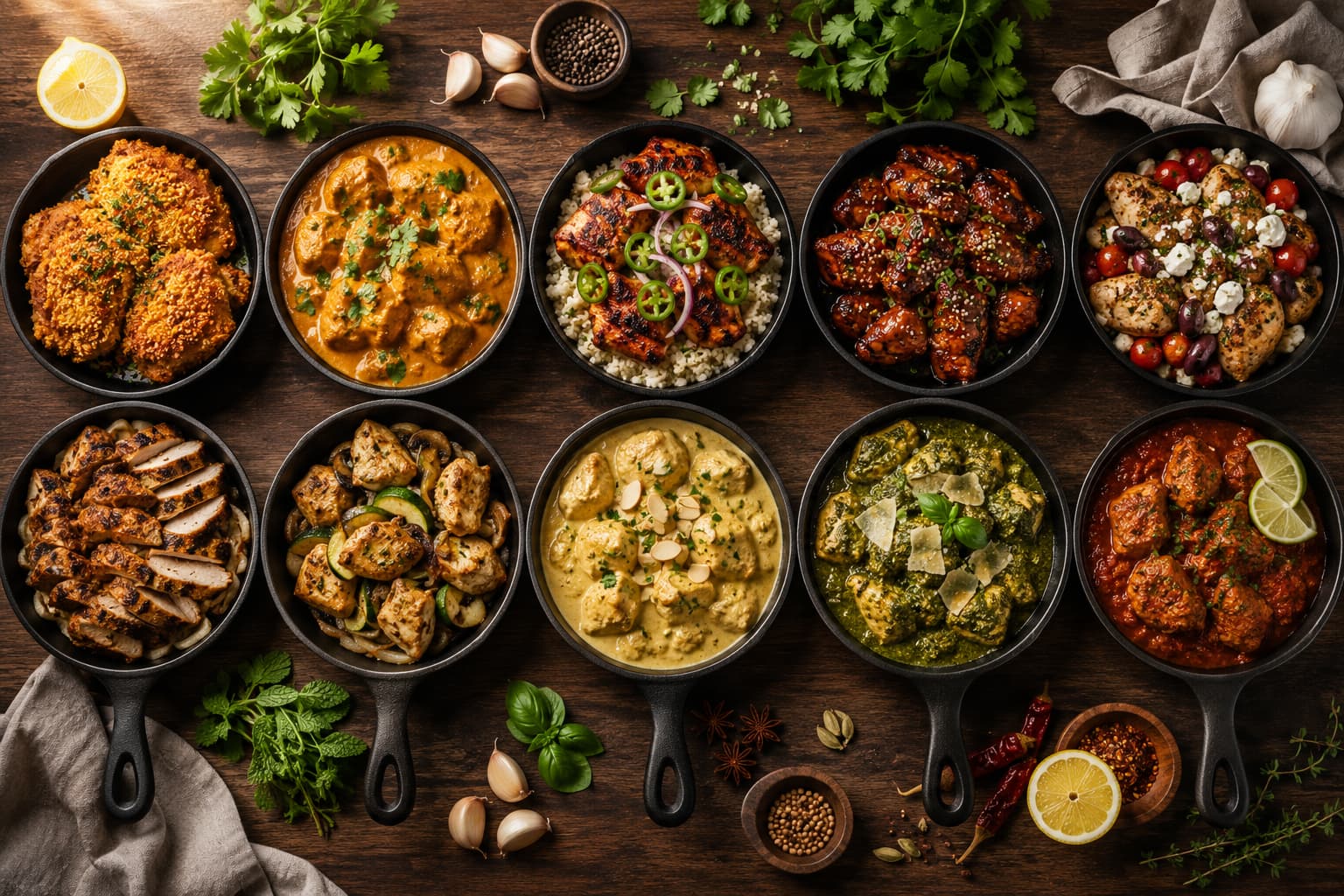 10 Keto Chicken Thigh Recipes