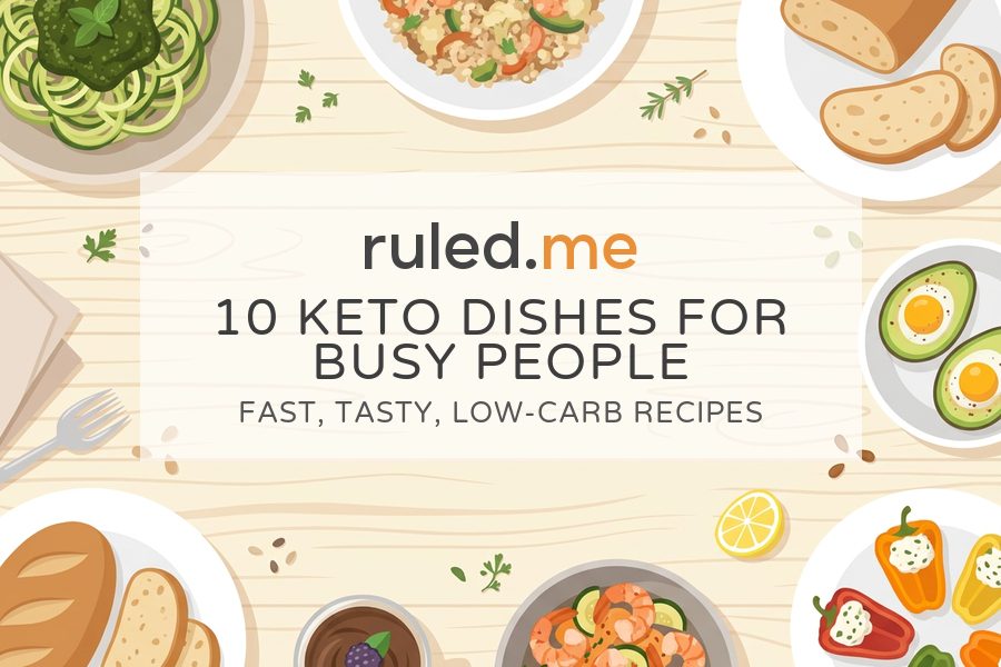 featured keto dishes for busy people
